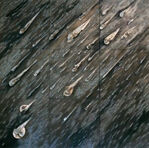 Baghdad (La notte delle Perseidi) - 1990/91 Piombo cm. 265 x 265 x 21 Baghdad (La notte delle Perseidi) - 1990/91 Piombo cm. 265 x 265 x 21