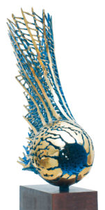 Germinazione Cosmica - 2006 Bronzo cm. h 101 x 35 x 67