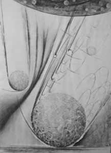 Studio per Scrittura Mondo - 2008 Matita cm. 50 x 70