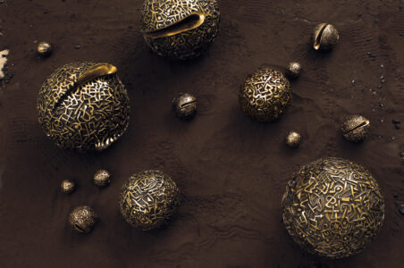 Installazione La Natura della Scrittura - 2009-2011 Bronzo cm. da 5 a 60 Ø