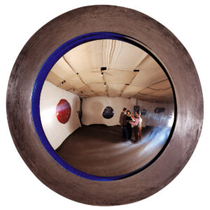 Luna Piena - 1995 Acciaio, piombo e pigmenti cm. 89 Ø