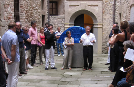 2012 Inaugurazione Mostra Sculture in Castello Zavattarello
