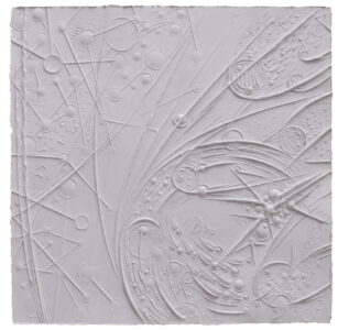 Mappe spaziali - 2011 Cartapesta cm. 70 x 70 x 1