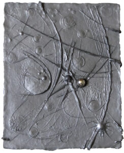 Notturno a Nord-Ovest - 2001 Cartapesta cm. 25 x 31 x 3