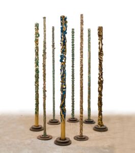 Torri - 2002-2006 Bronzo cm. h 221 Ø 5,5 a 13 Torri - 2002-2010 Bronzo cm. h 224 Ø 5,5 a 13