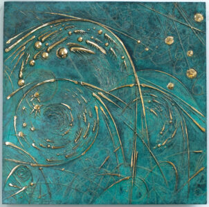Tracce Spaziali - 2006 Bronzo cm. 70 x 70 x 3