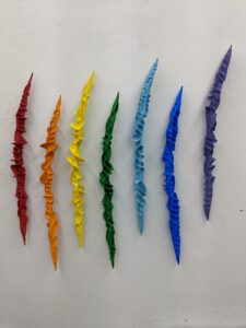 Arcobaleno - 2022 Cartapesta 80x140x7 cm Arcobaleno - 2022 Cartapesta 80x140x7 cm