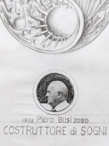 In memoria di Pietro Busi - studi grafici, 2022 In memoria di Pietro Busi - studi grafici, 2022