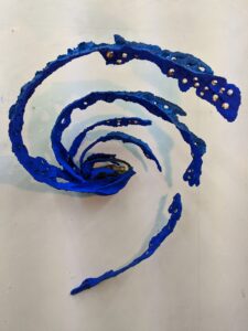 Vortice - 1985 Cartapesta e bronzo 100x82x53 cm Vortice - 1985 Cartapesta e bronzo 100x82x53 cm