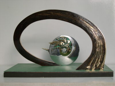 Bozzetto monumento Michele Alboreto - 2004 Rozzano, Milano Bozzetto monumento Michele Alboreto - 2004 Rozzano, Milano